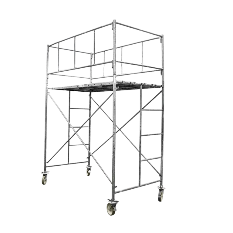 Alquiler de andamios acrow en Lima, ideales para trabajos en altura en construcción, mantenimiento y proyectos industriales.