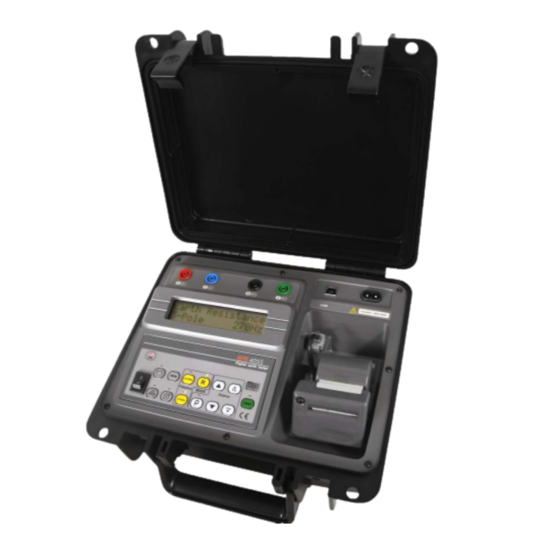 telurómetro megabras em4055 medición de puesta a tierra