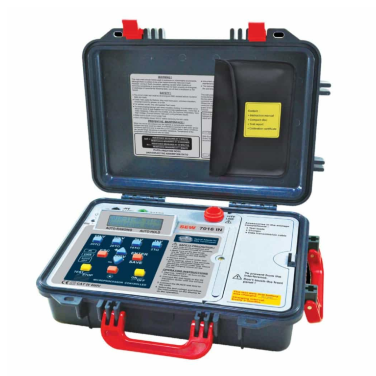 alquiler de megohmetro sew 7016 en lima