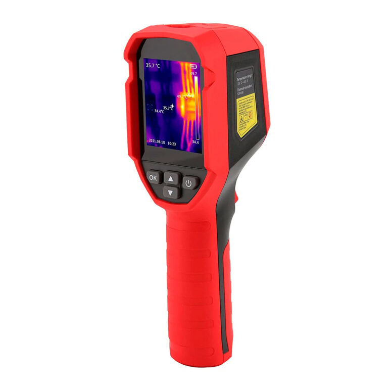 Alquiler de cámara termográfica UNI-T UTi120S en Lima para medición de temperatura en tableros y detección de puntos calientes en instalaciones eléctricas 